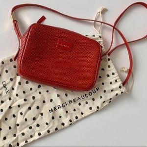 Clare V Leather Midi Sac